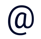 Email (at) icon